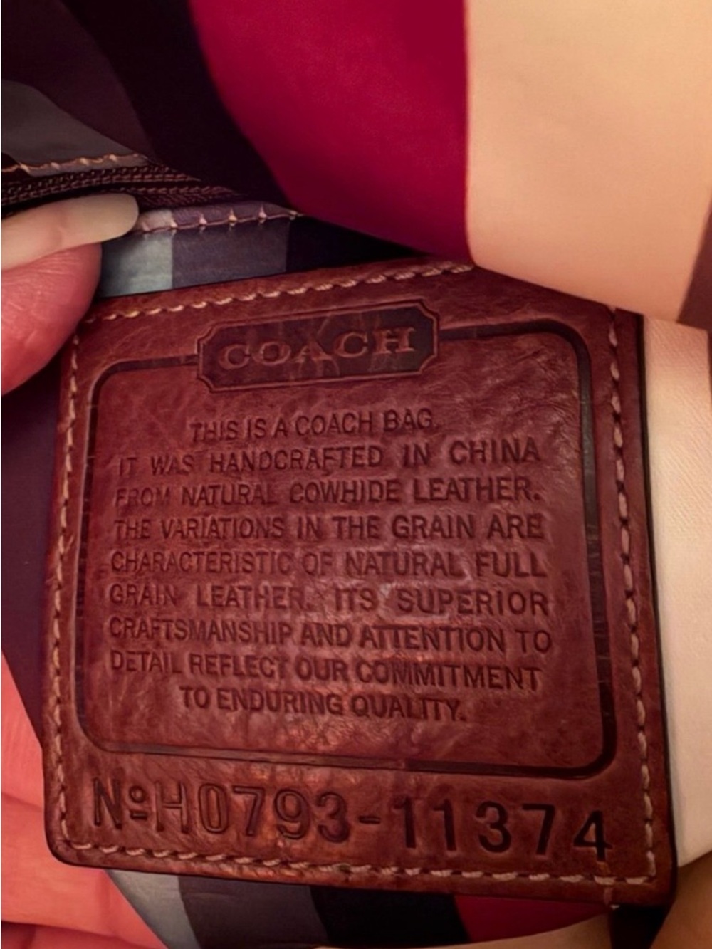 Coach Vintage Legacy Thompson XL 65th Anniversary Bag - Picture 10 of 10